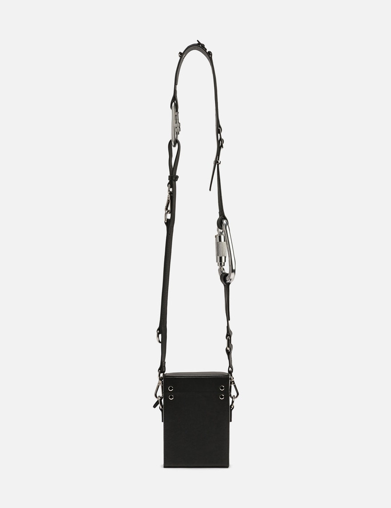 LEATHER STRAP BOX BAG 3