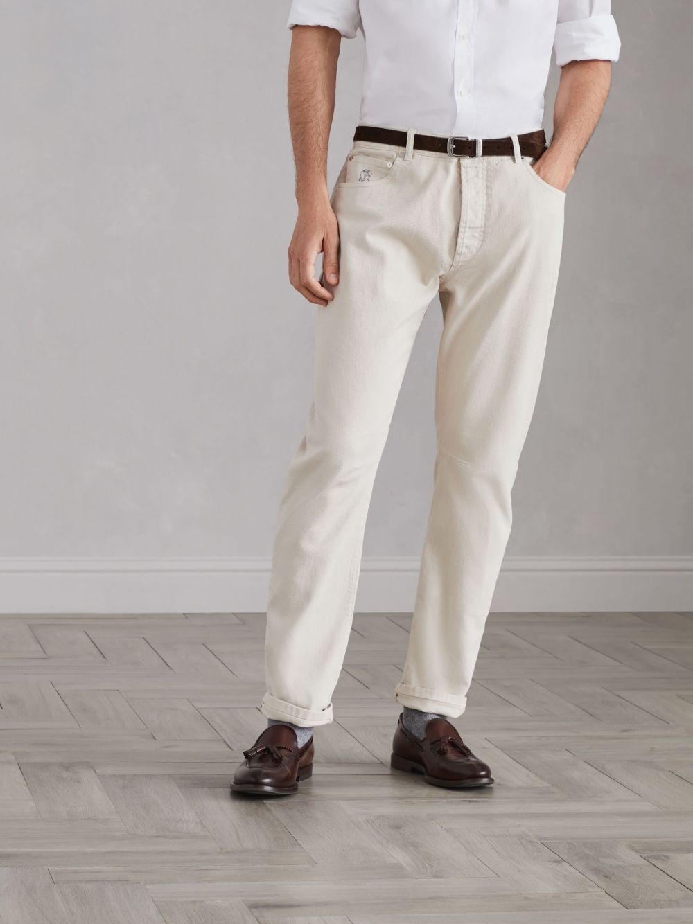 mid-rise straight-leg jeans - 3