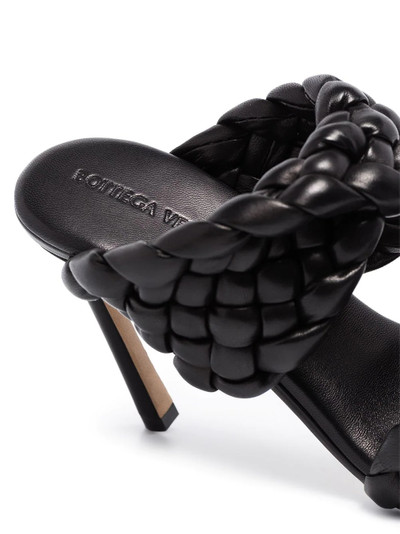 Bottega Veneta BV Curve 100mm leather sandals outlook