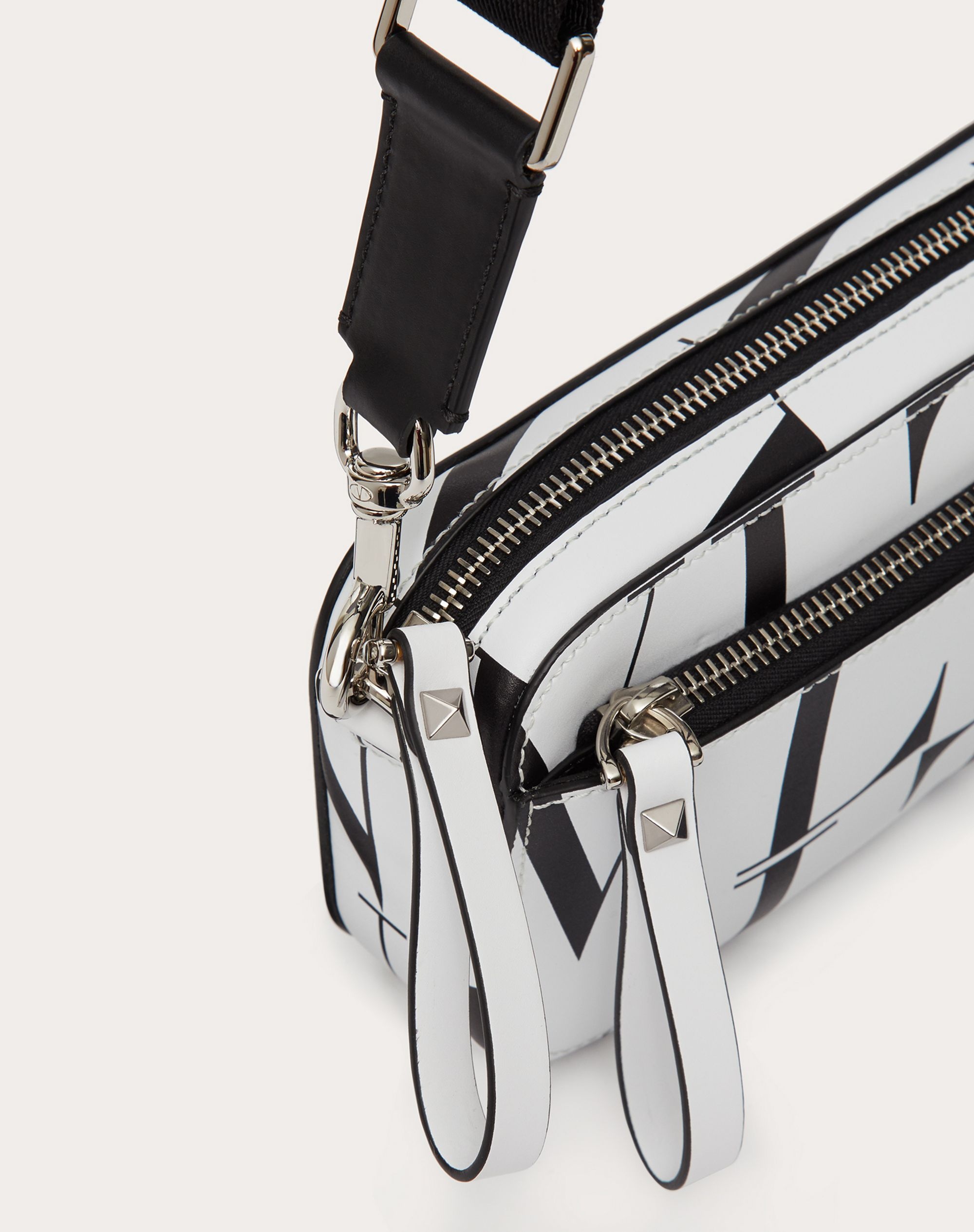 Small VLTN TIMES Leather Belt Bag - 5