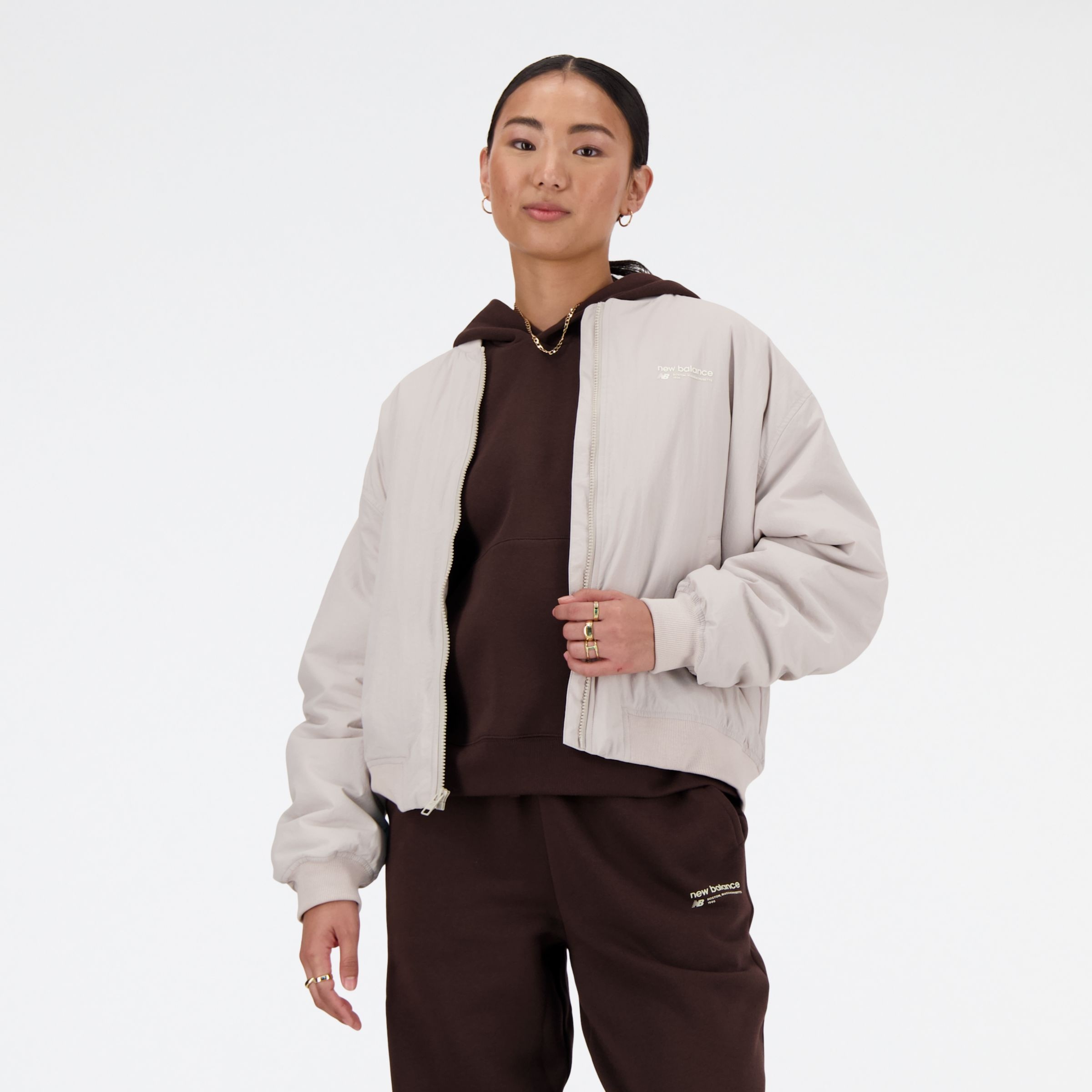 Linear Heritage Woven Bomber Jacket - 1