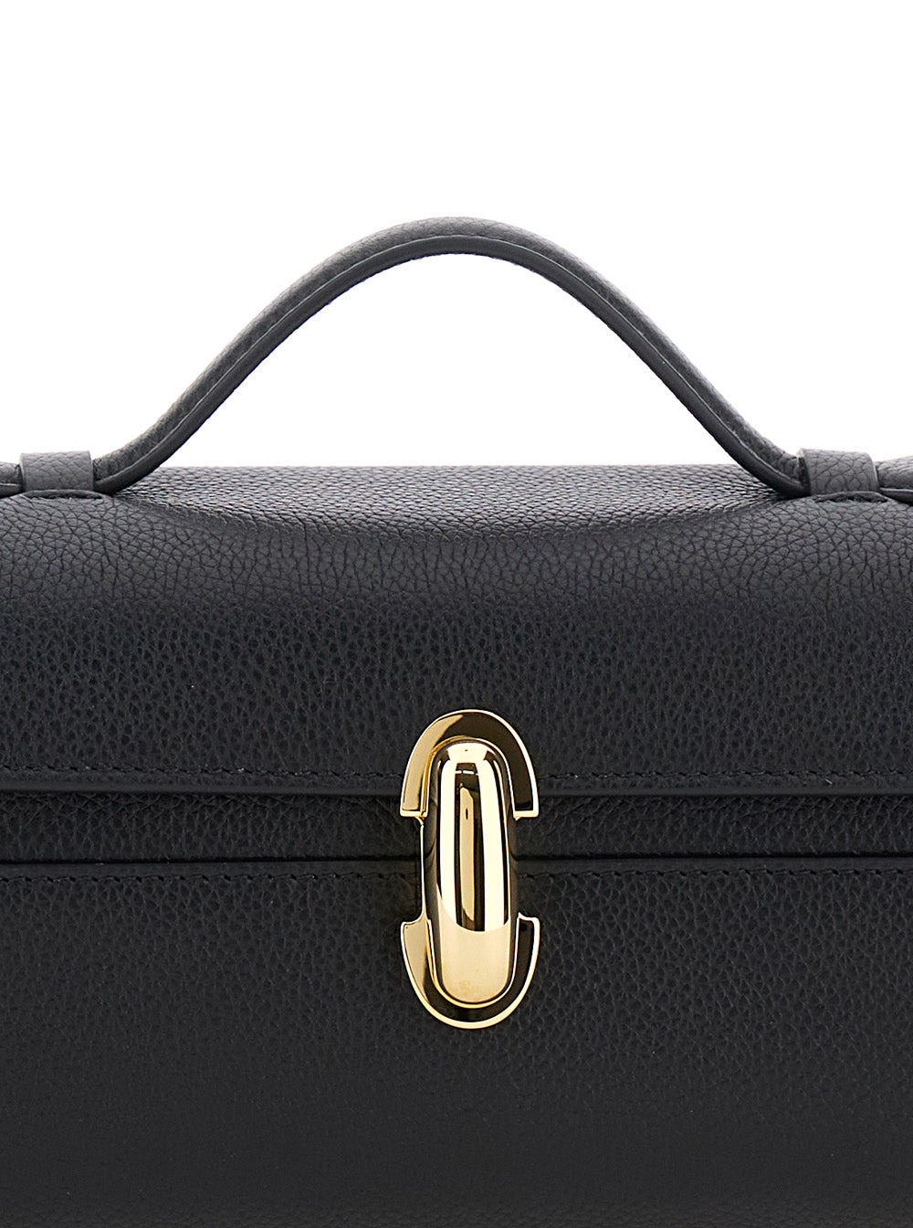 Savette Women Slim Symmetry Pochette In Grained Calf Leather - 5