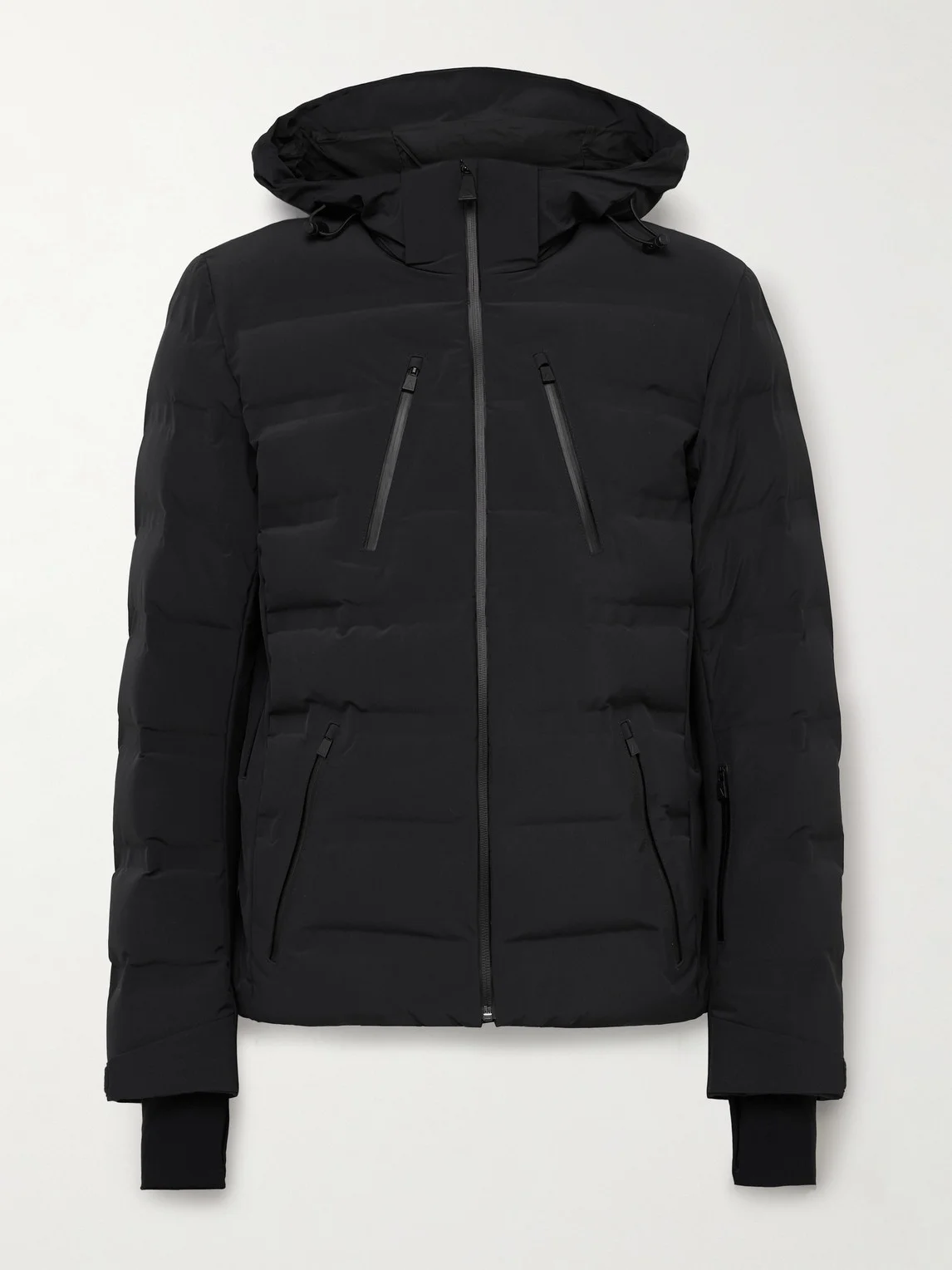 Nuke Suit Quilted Hooded Down Ski Jacket - 1