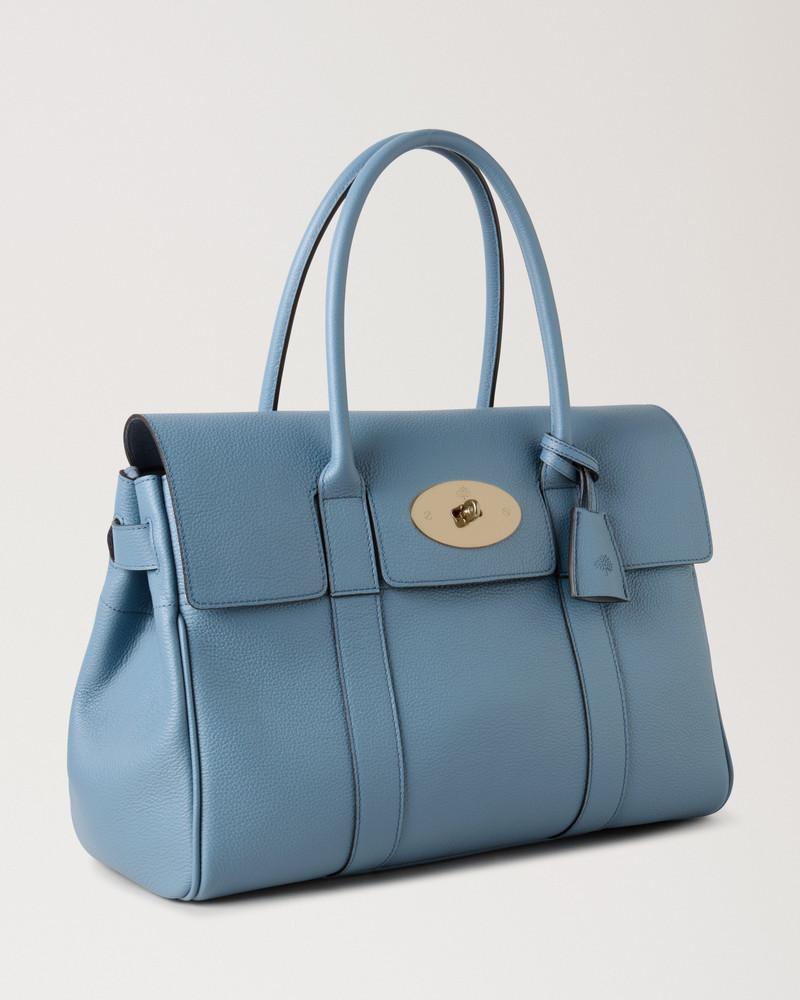 Bayswater Brighton Blue Small Classic Grain 4