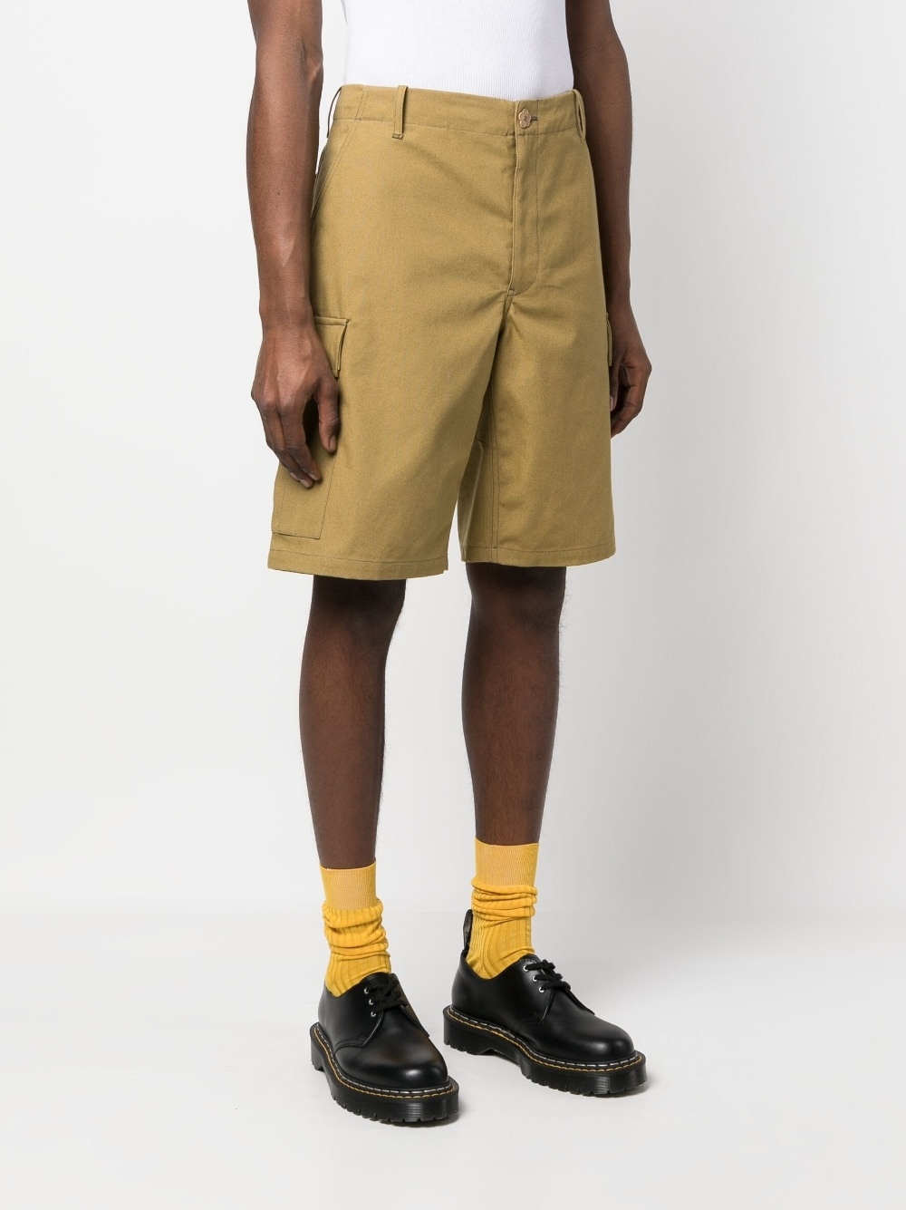 multi-pocket cotton cargo shorts - 3