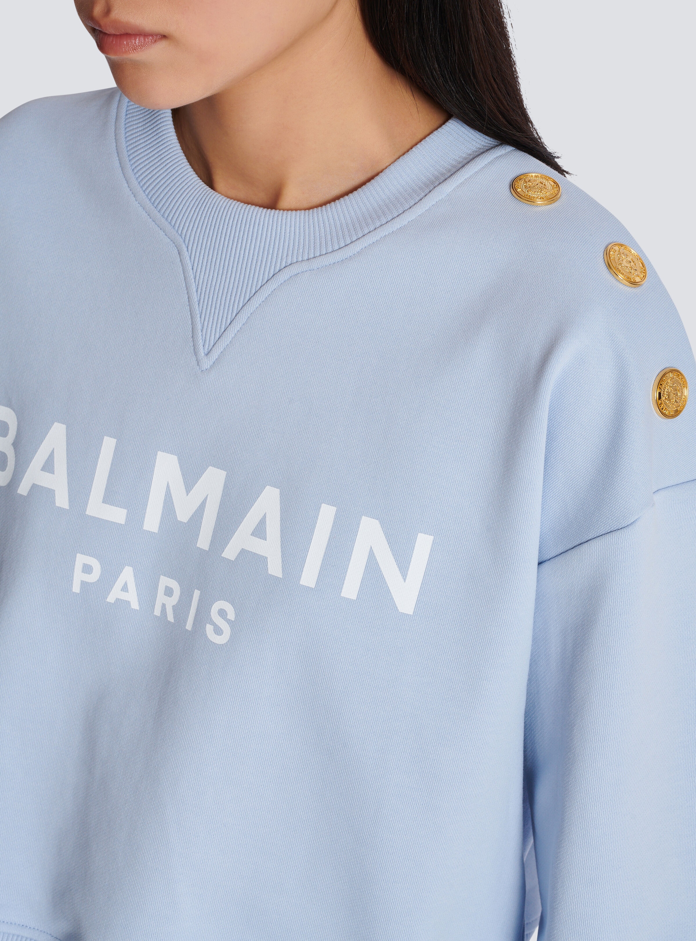 Printed Balmain Paris sweatshirt - 8