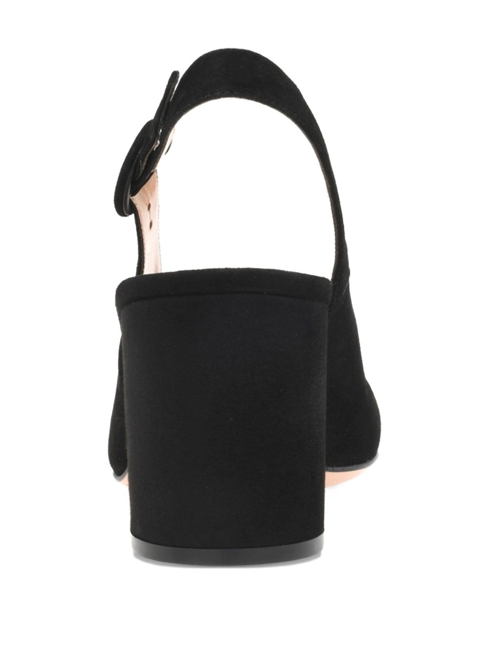 slingback block-heel pumps - 3