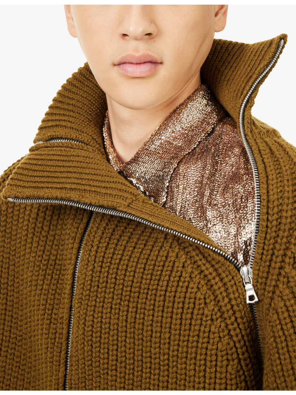 Monty Bis Wool-Knitted Sweater - 5