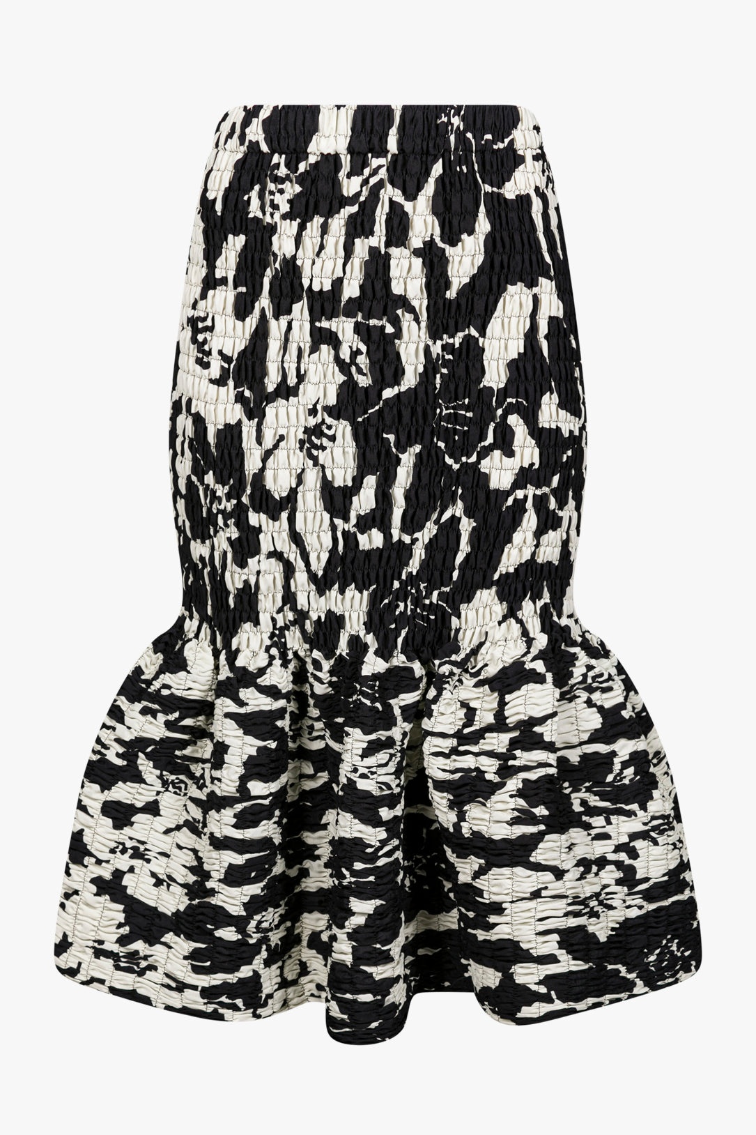 PRINTED SMOCK SKIRT - 1