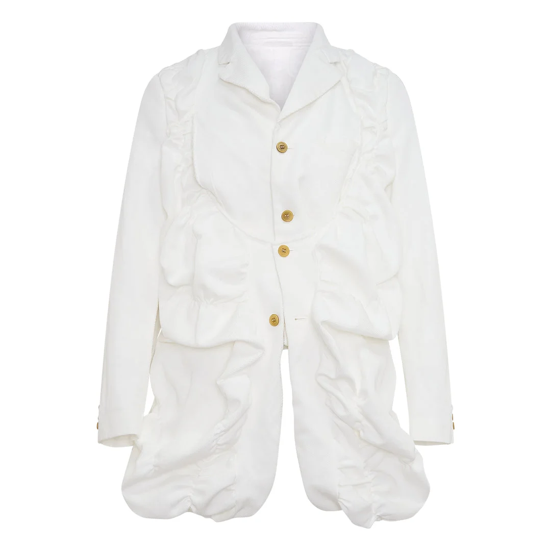 Heavy Kersey Ruched Jacket - 1
