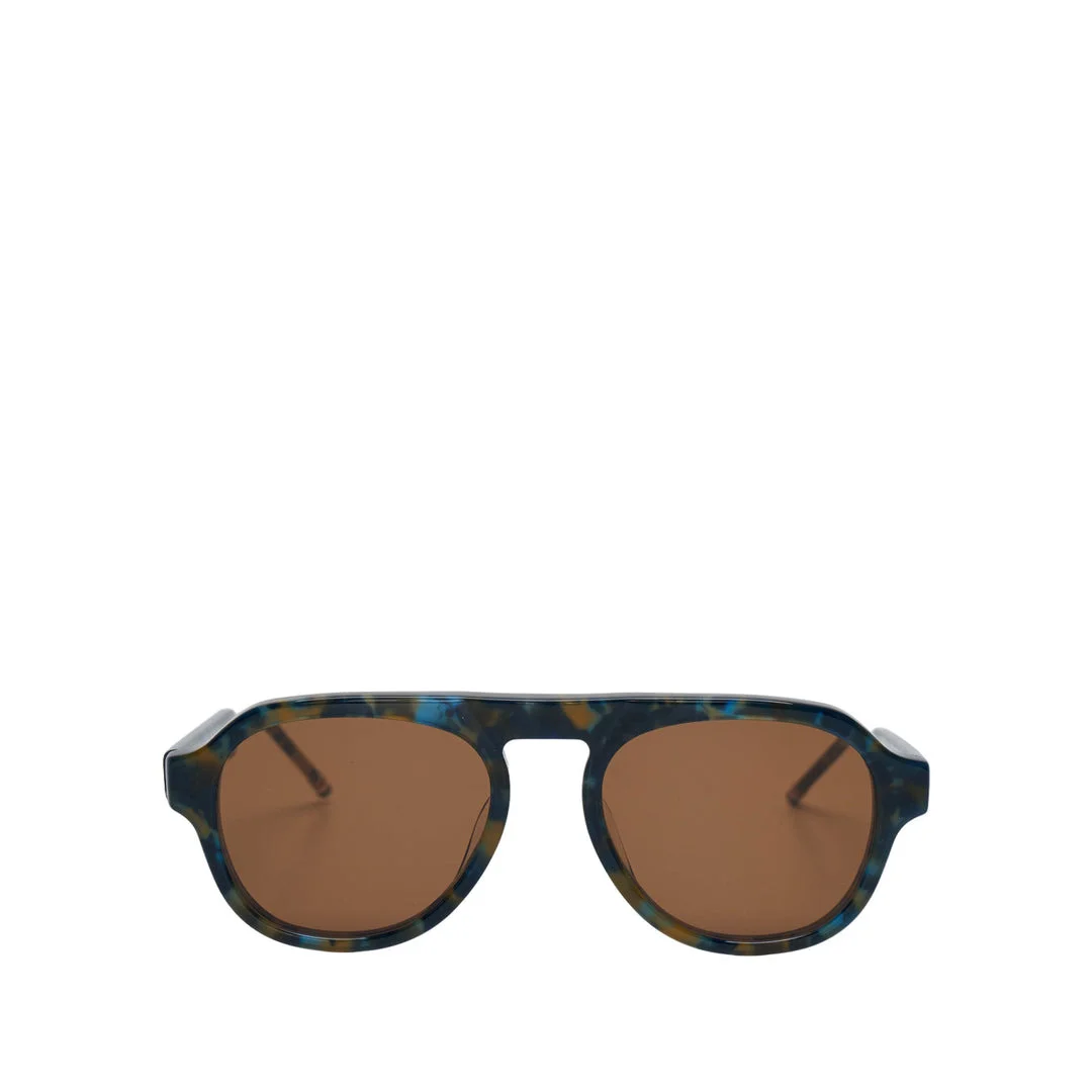 Acetate Oval Sunglasses Unisex - 1