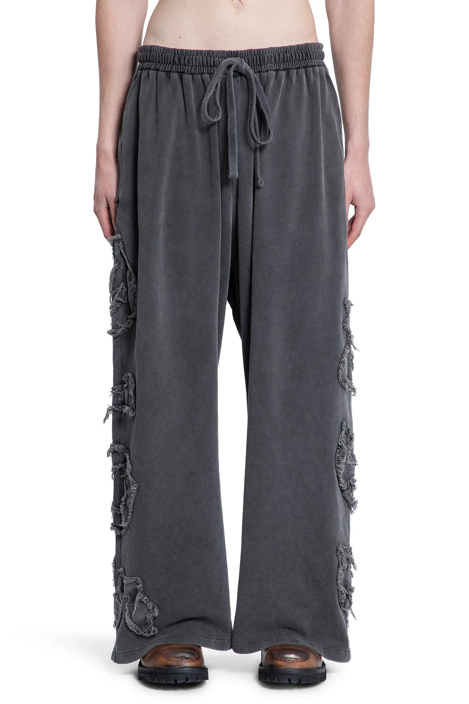 Garment-Dyed-Goth-Logo-Sweatpants - 1