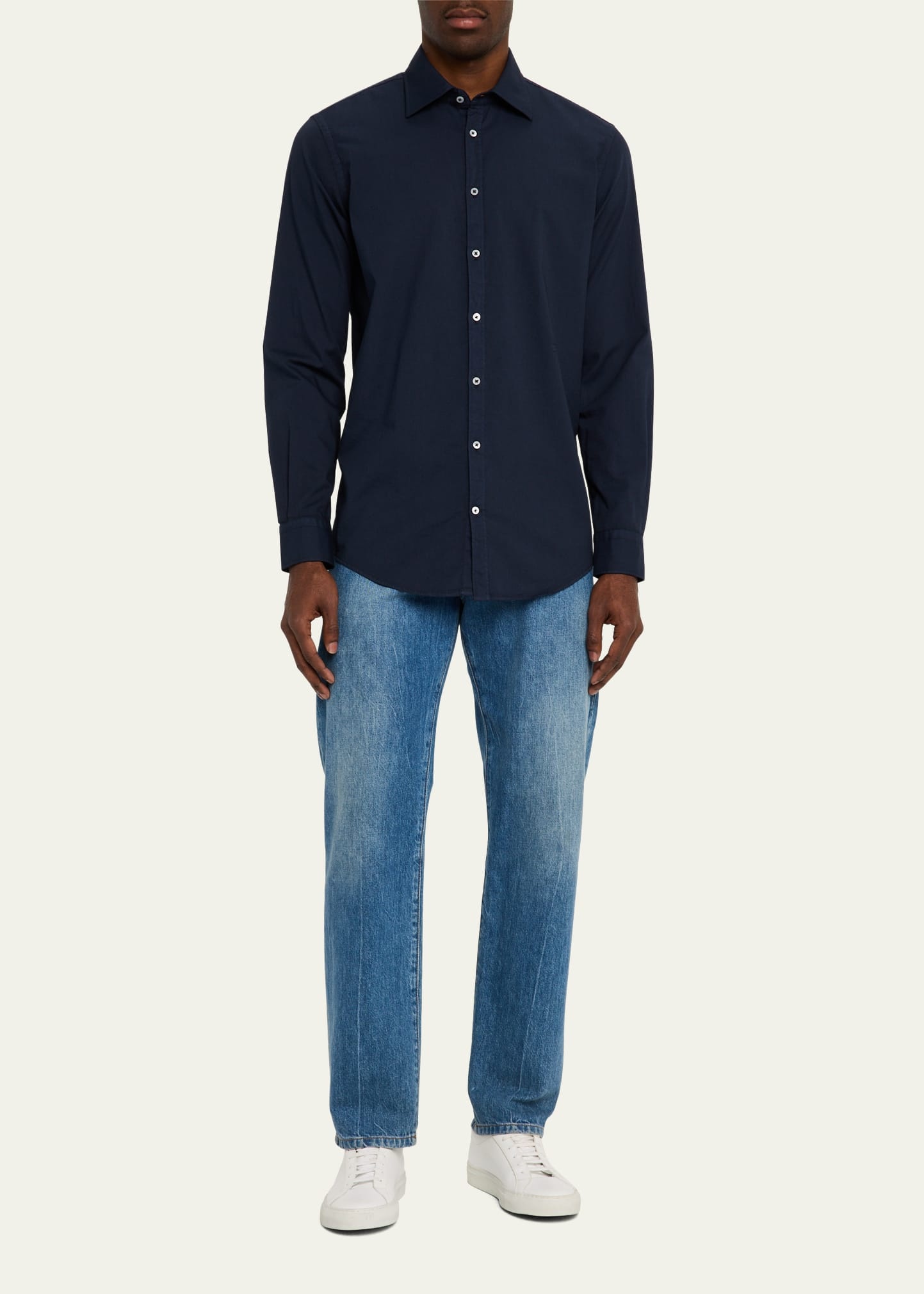 Men's Genova Oxford Cotton Sport Shirt - 2