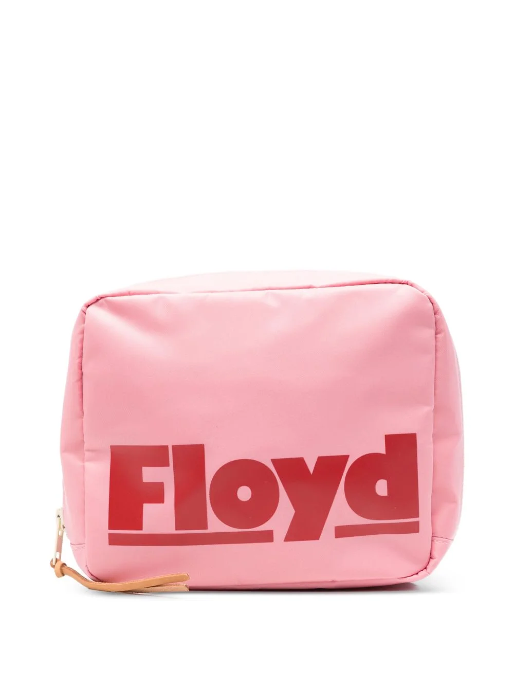 logo-print wash bag - 1