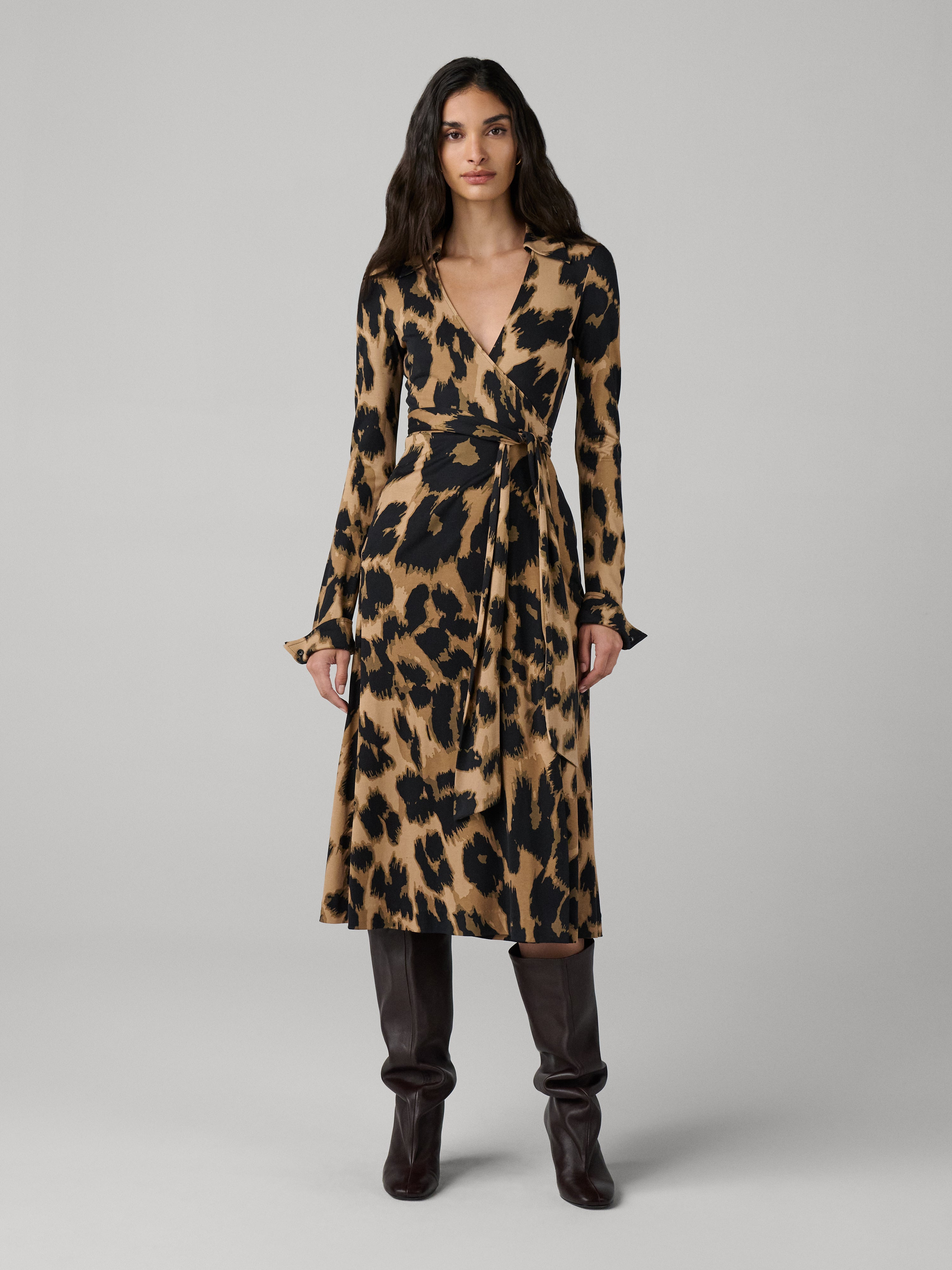 Antonia Silk Jersey Wrap Dress - 2