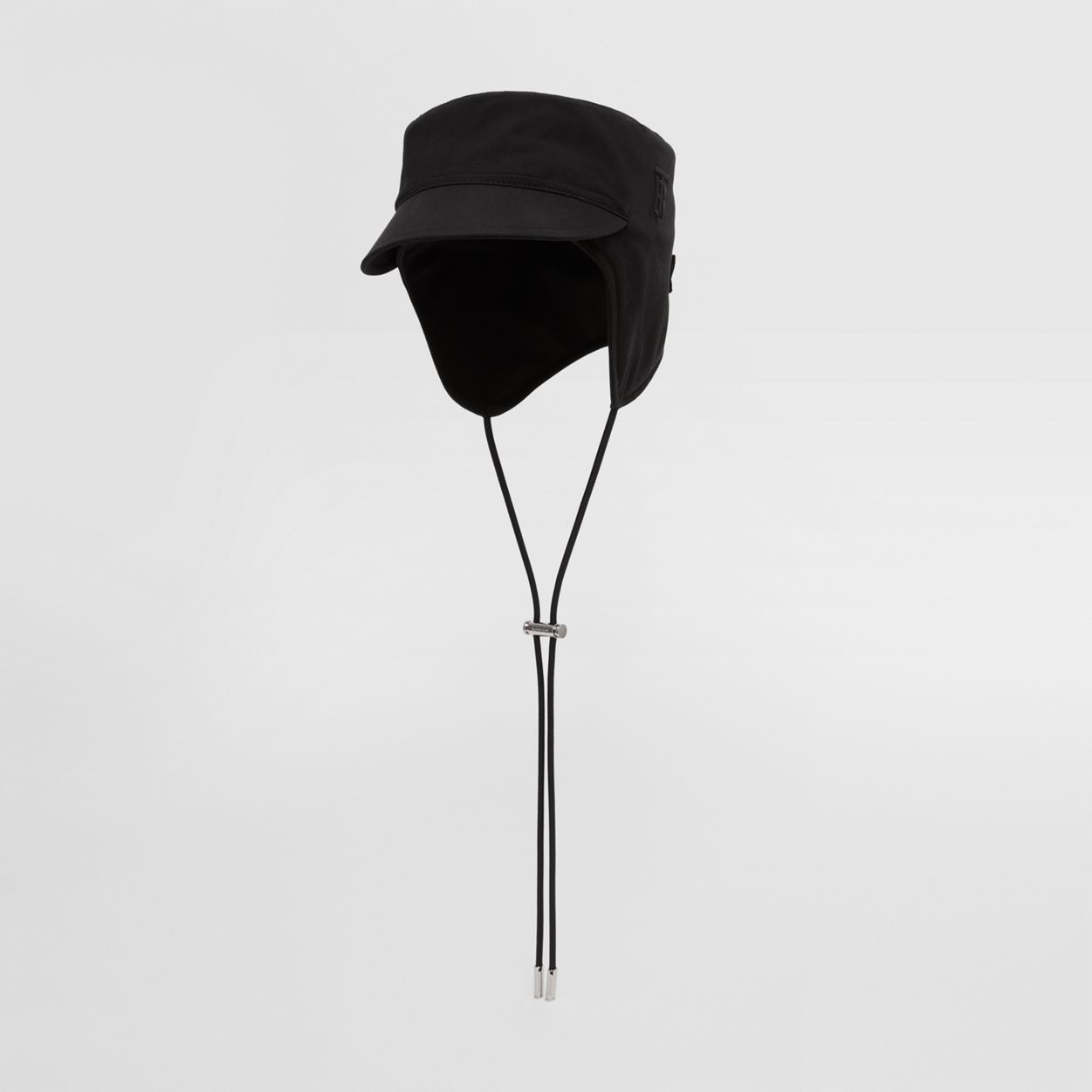 Monogram Motif Cotton Gabardine Cap - 6