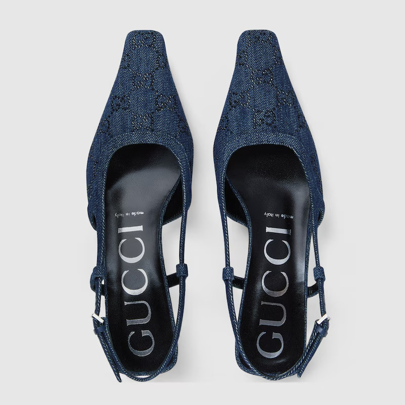 Gucci GG Slingback Pumps - 2