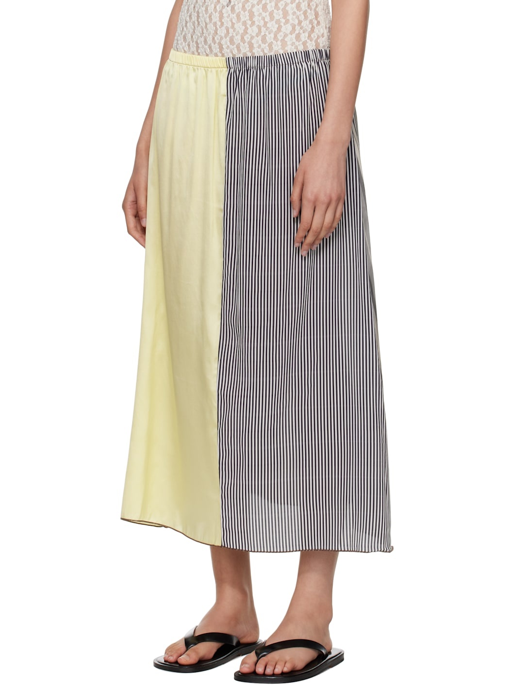SSENSE Exclusive Multicolor Vesa Midi Skirt - 4