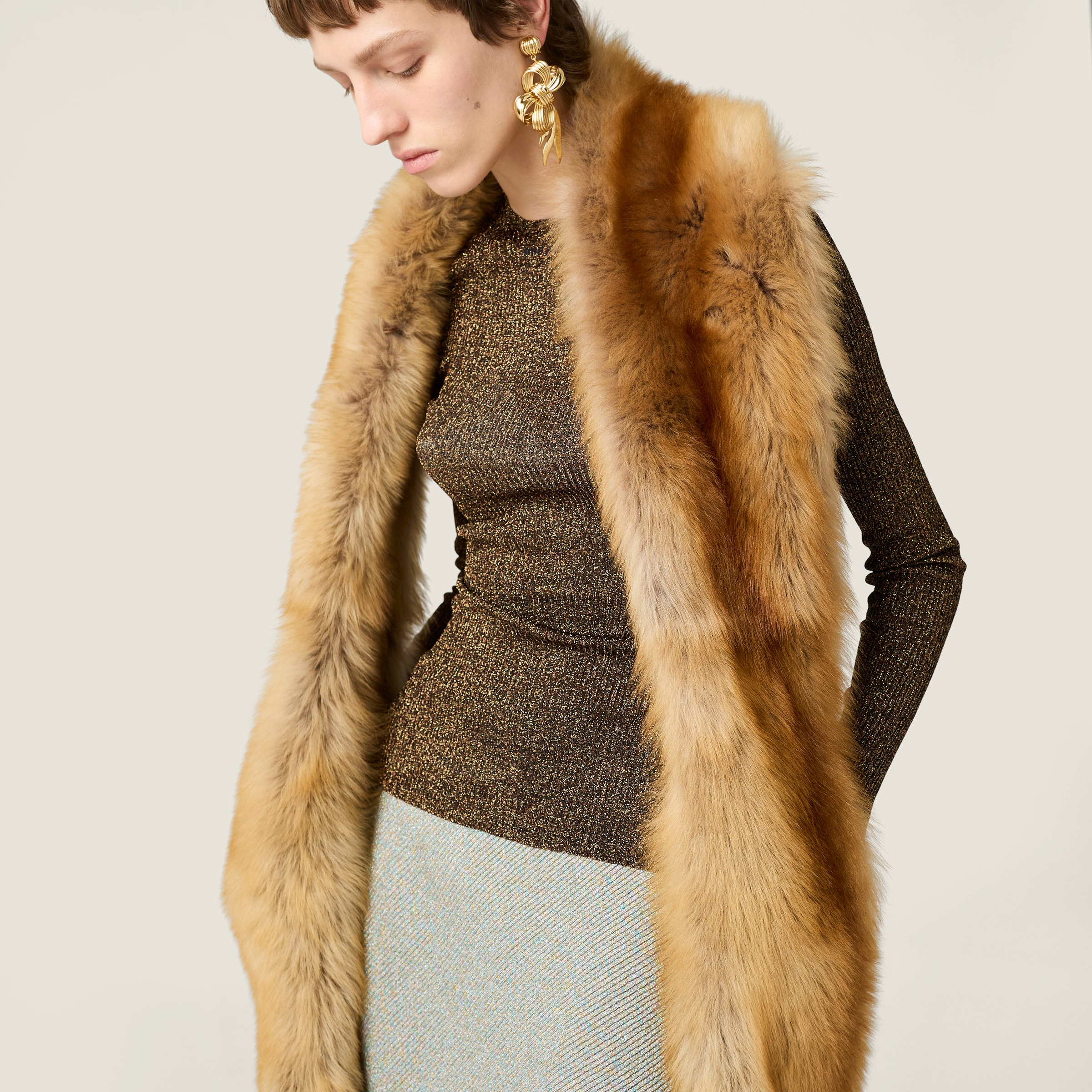 Lamé skirt - 6