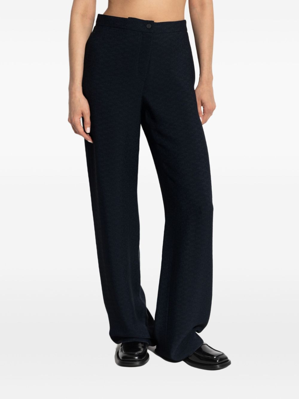 textured trousers - 3