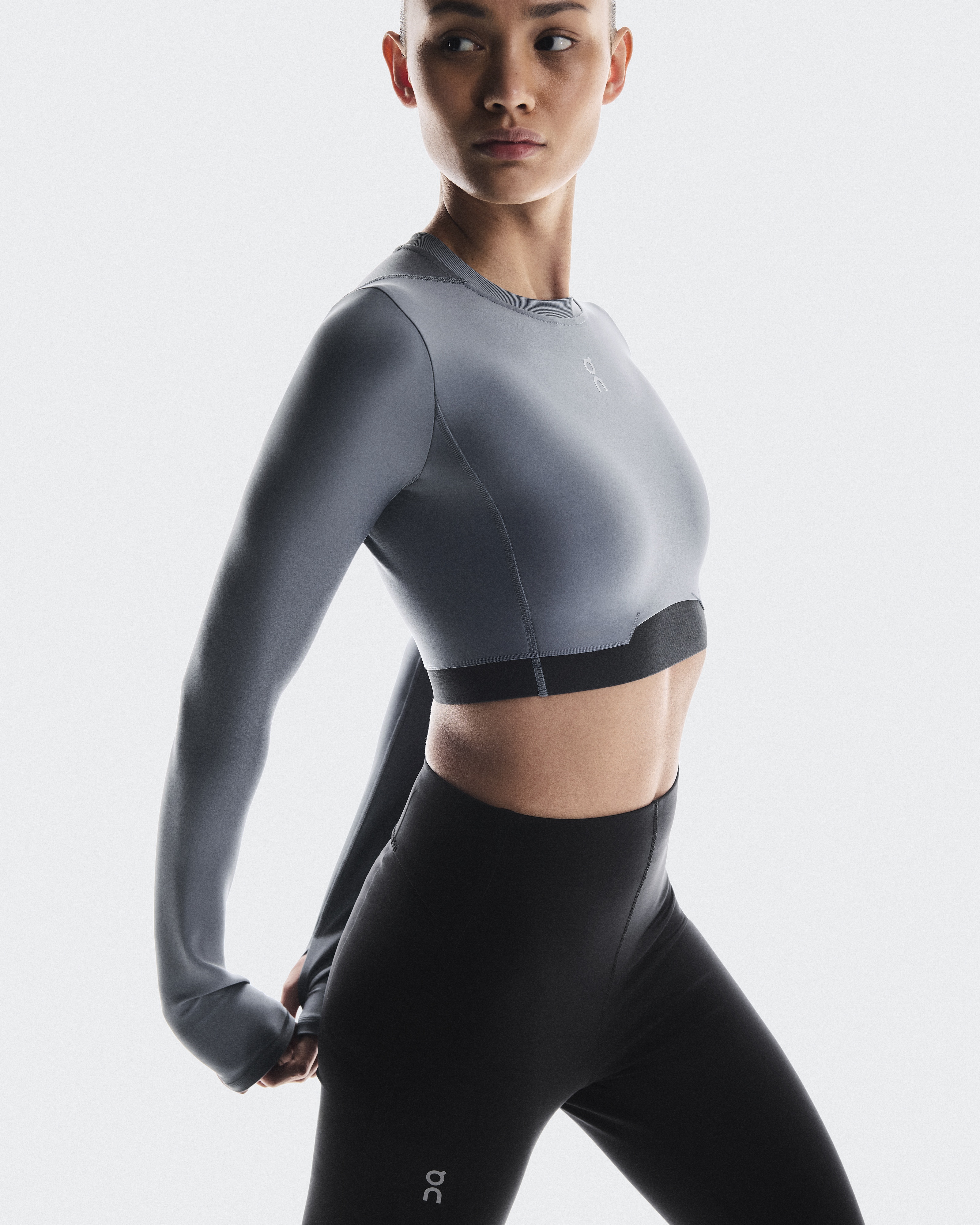 Train Long Sleeve Crop - 4