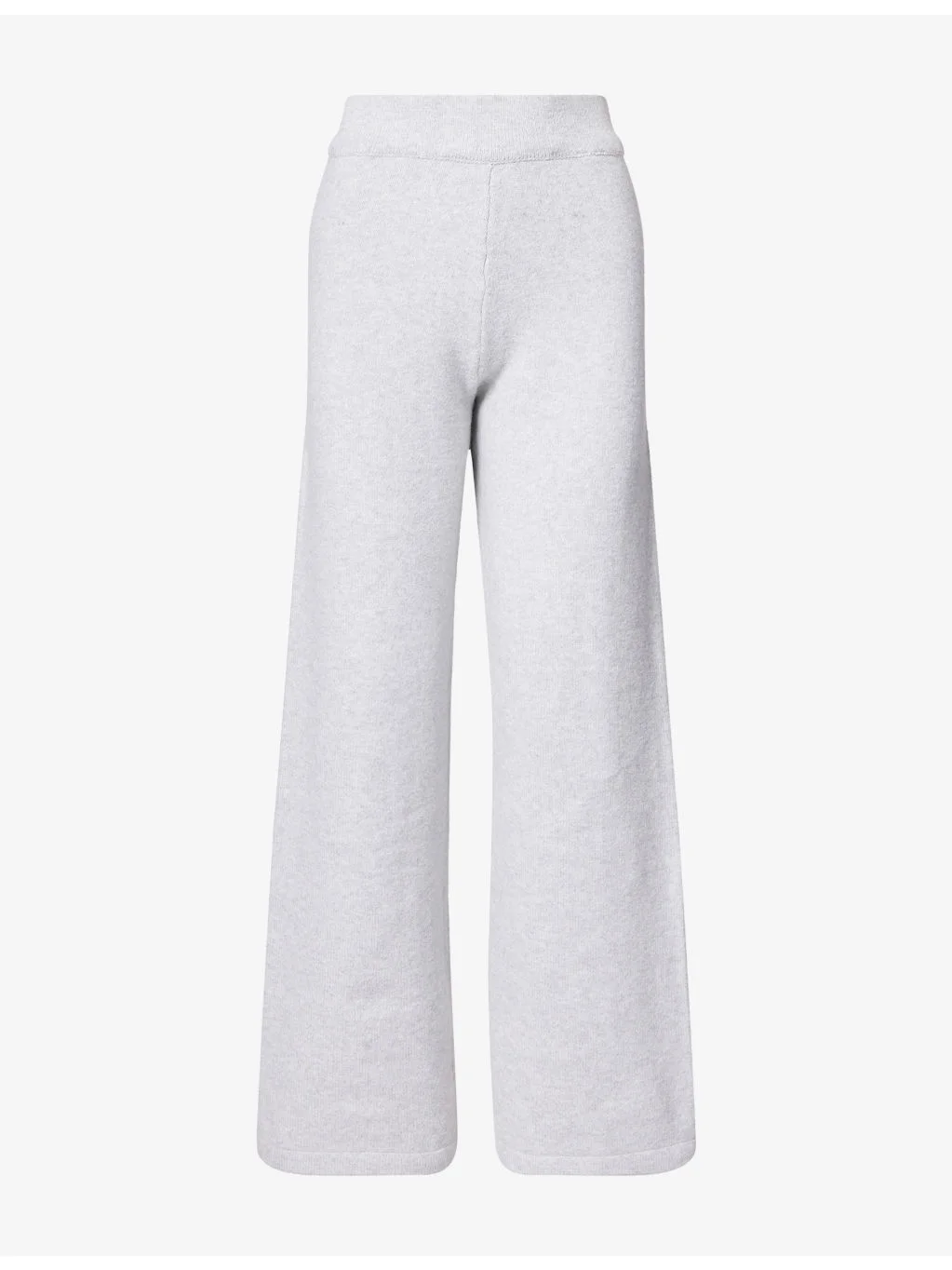 Logo-Embroidered Wide-Leg Knitted Jogging Bottoms - 1