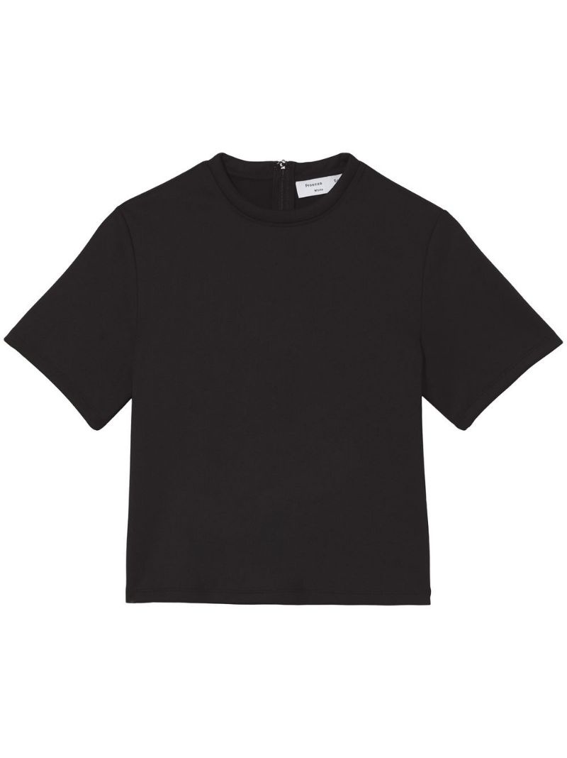 Scuba cropped jersey T-shirt - 1