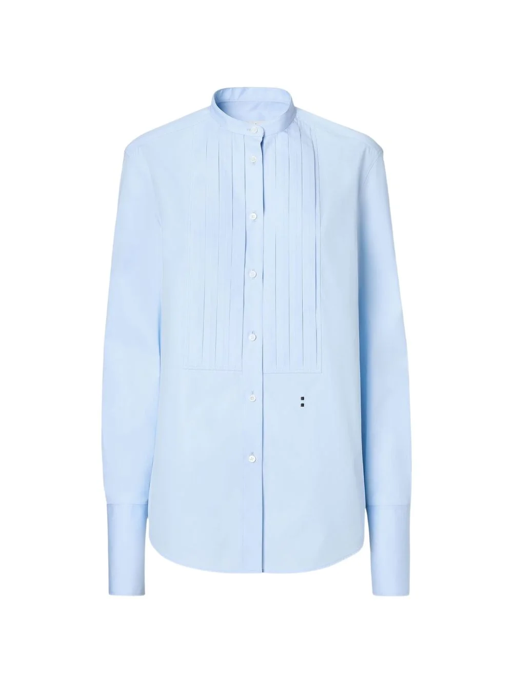light blue poplin shirt - 1