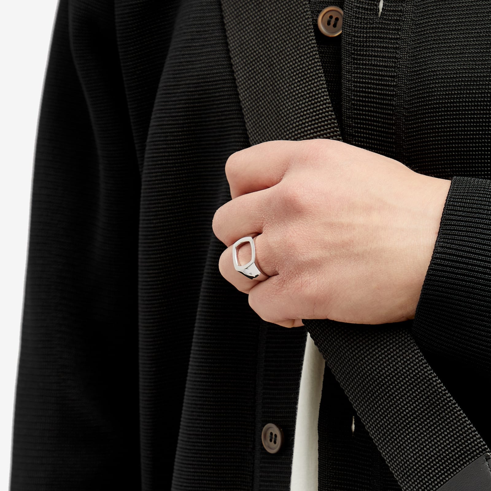 Tom Wood Cushion Open Ring - 2