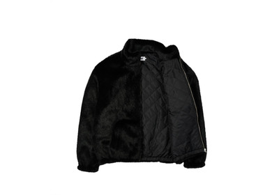 PALACE FAUX FUR JACKET BLACK outlook