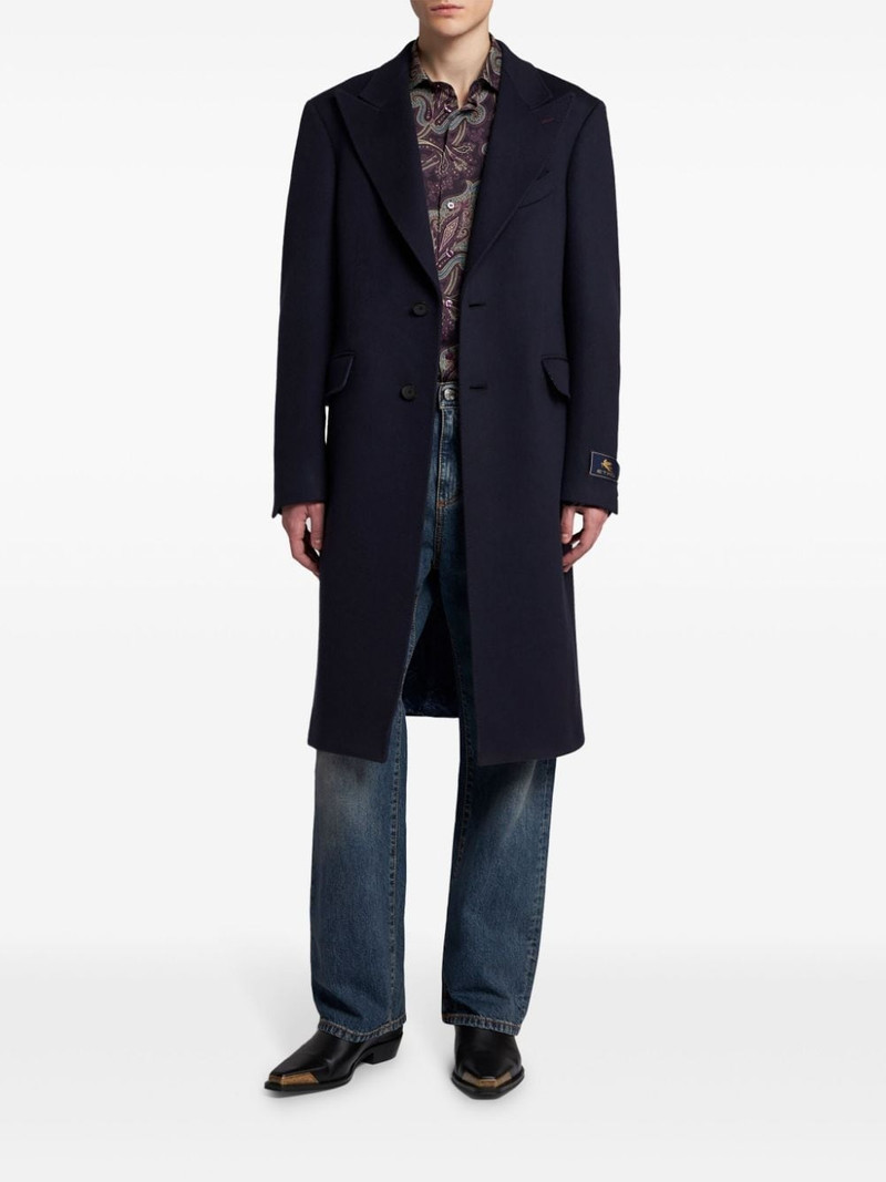 Etro cashmere coat outlook