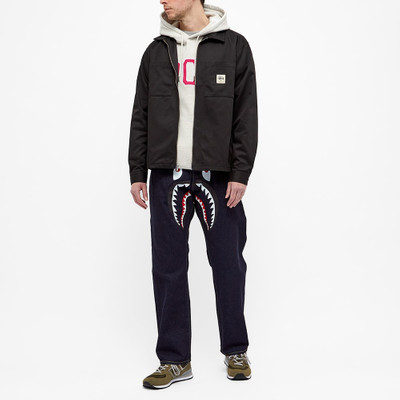 A BATHING APE® A Bathing Ape Shark Denim Pants outlook