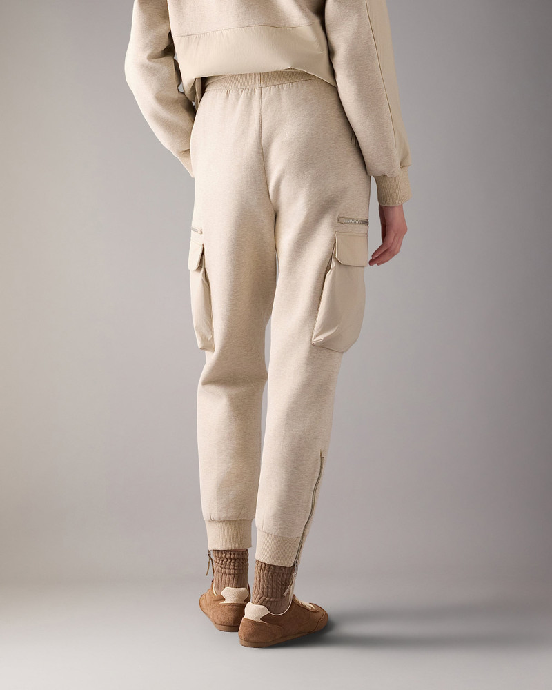 MIXED MEDIA NEOPRENE JOGGERS 4