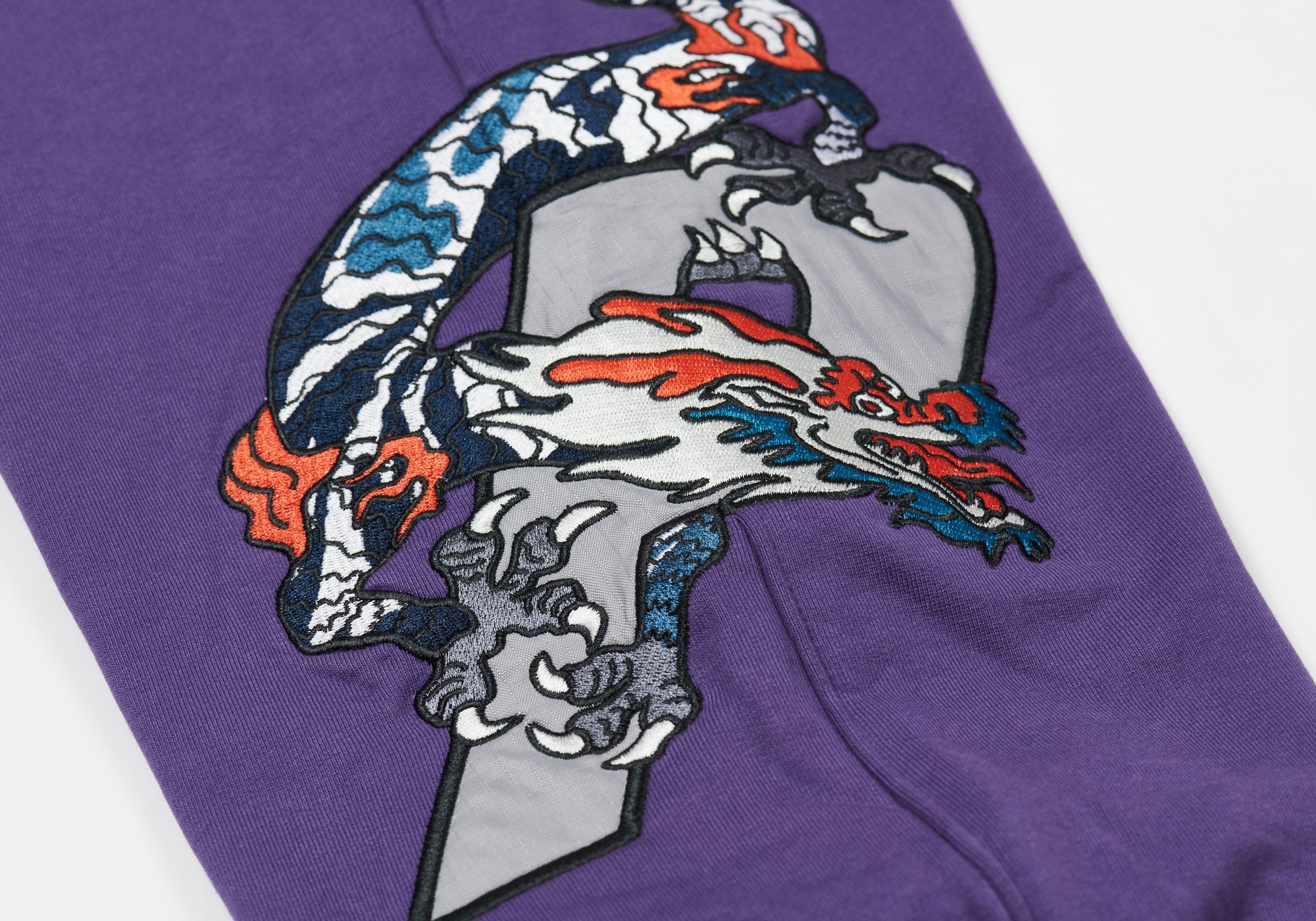 DRAGON SWEATPANTS PURPLE - 4