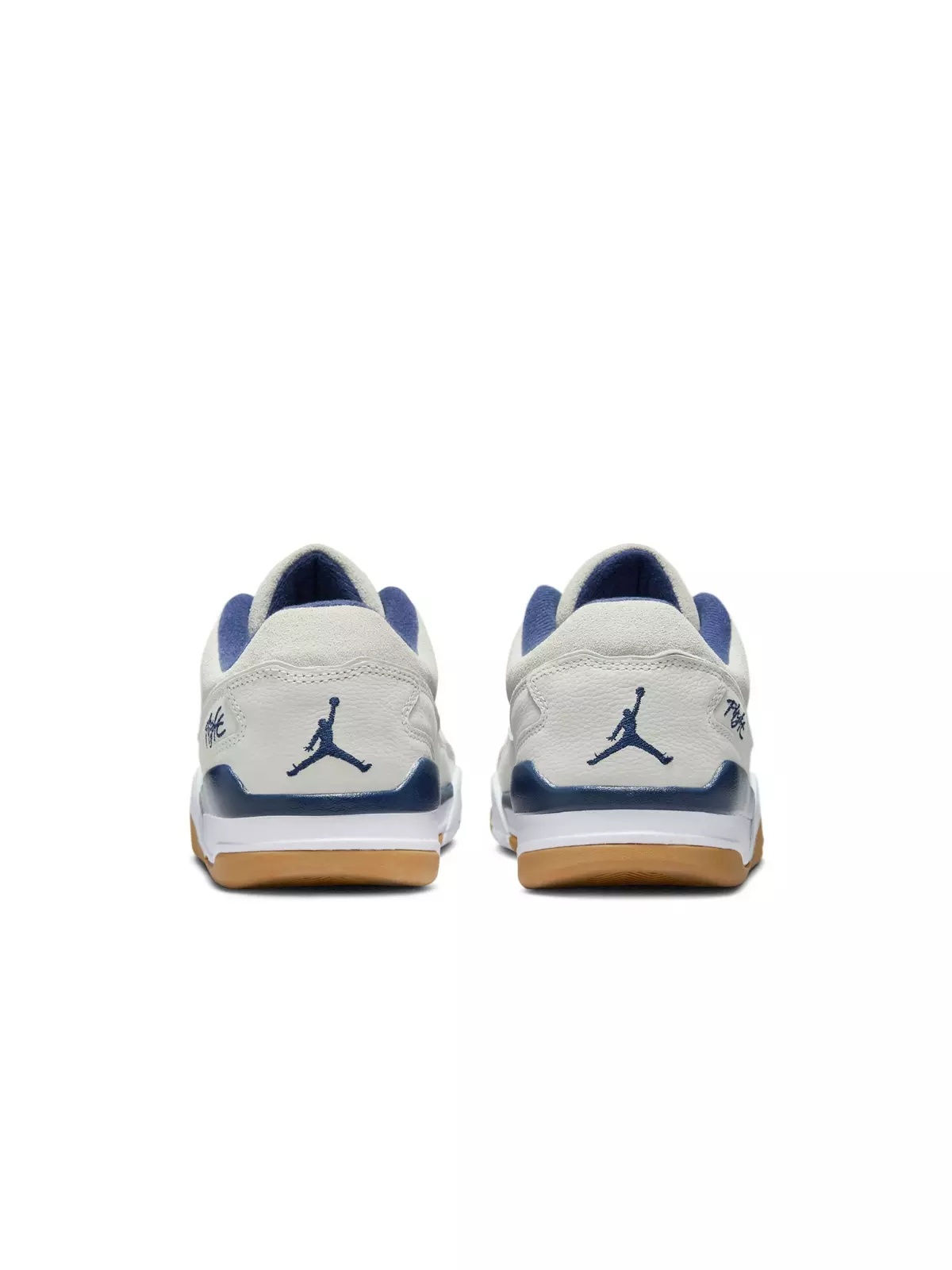 Flight Court "Neutral Grey/Midnight Navy/White" Men's Shoe - 6