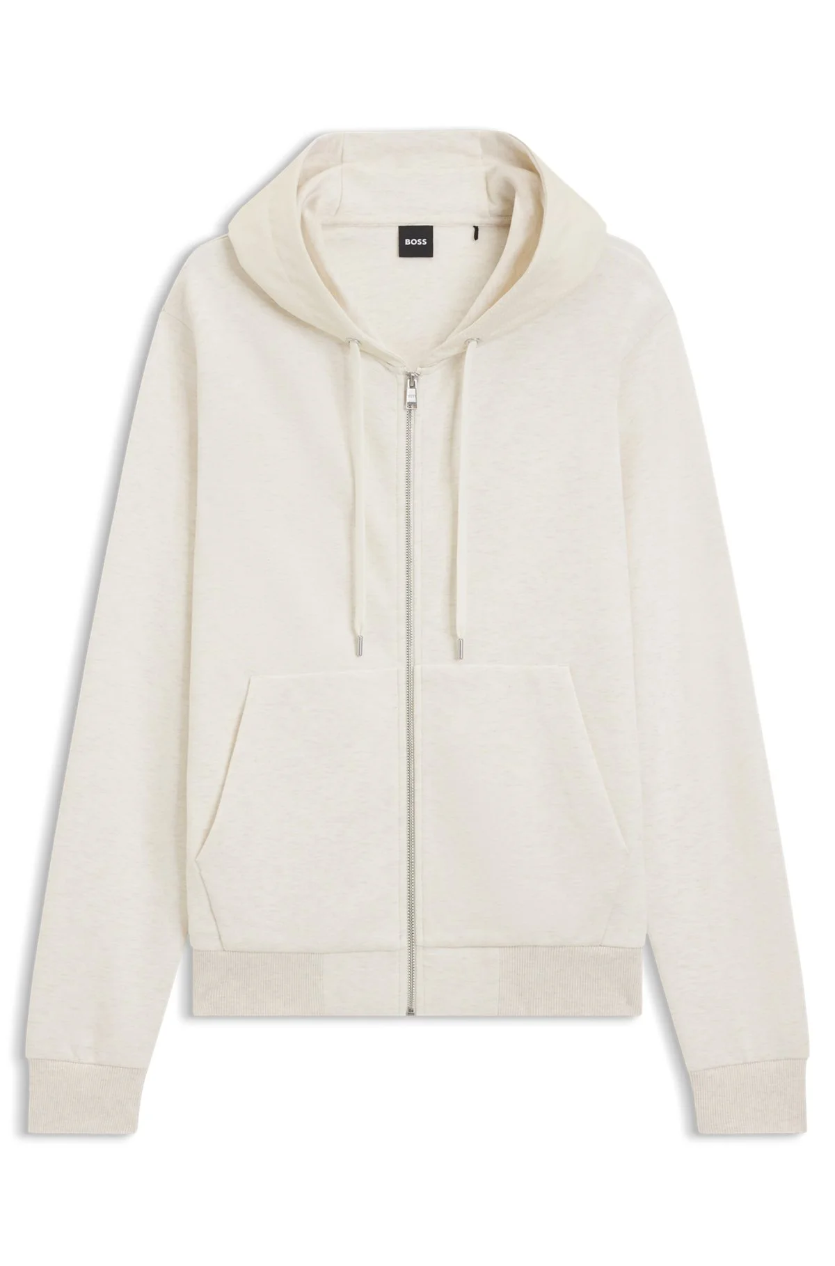 ZIP-UP HOODIE WITH MONOGRAM HOOD - 1