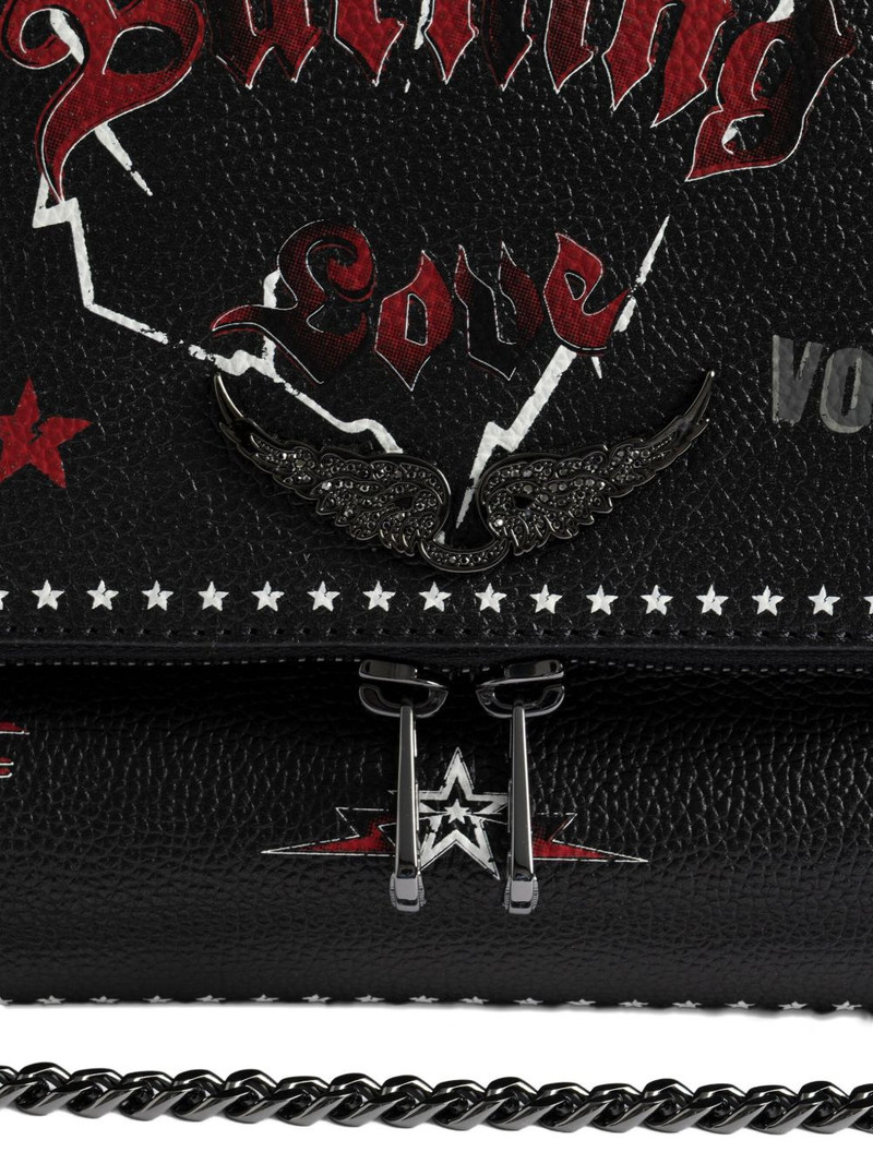 Rock Nano Punk star-embellished chain shoulder bag 5