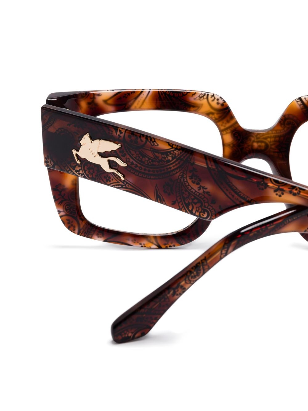 square-frame glasses - 3