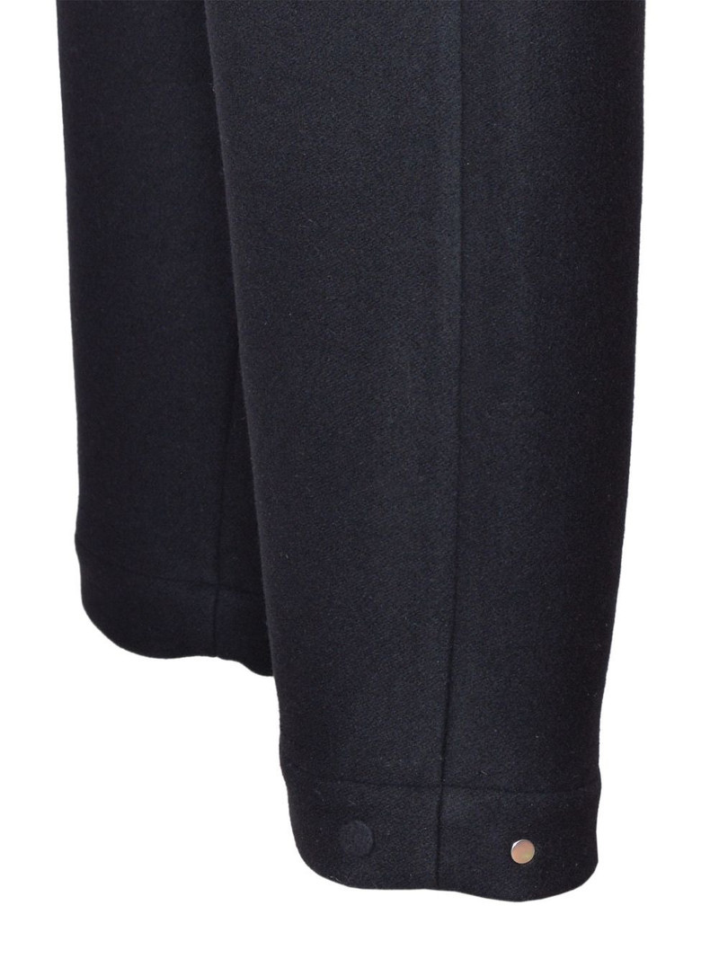 drawstring-waist wool trousers 3
