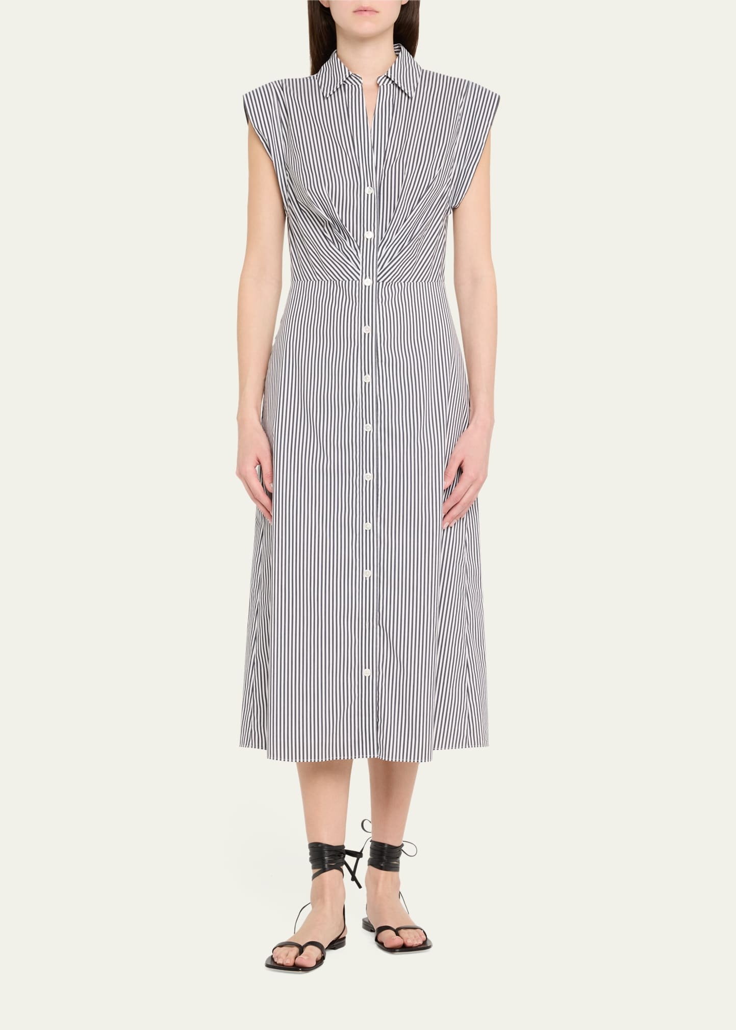 Haydon Stripe Shirtdress - 2