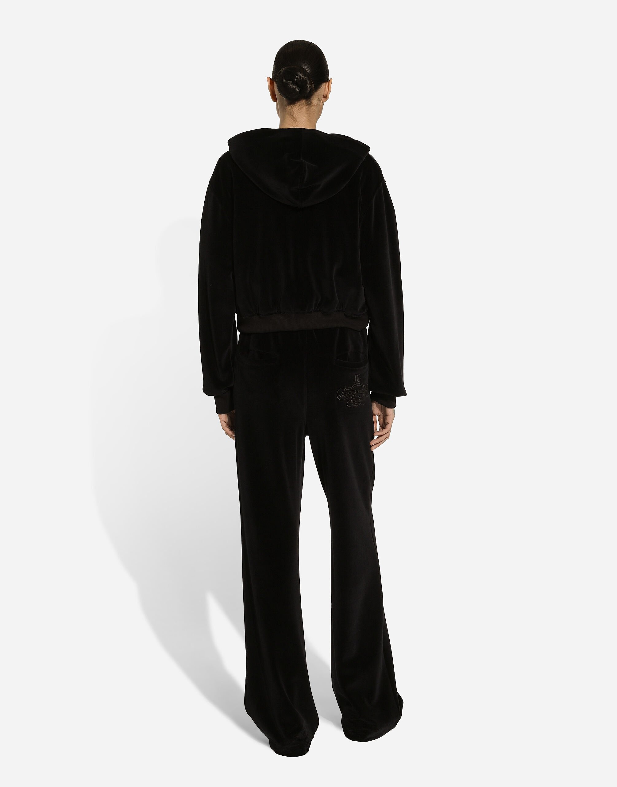 Chenille cotton hoodie - 3