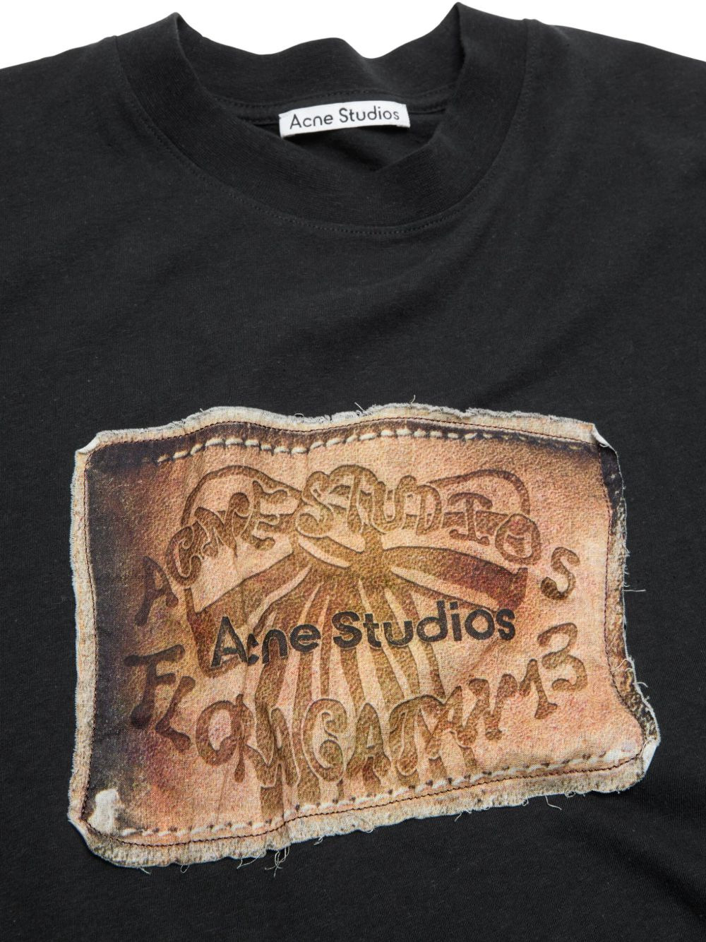 graphic-detail organic-cotton T-shirt - 5