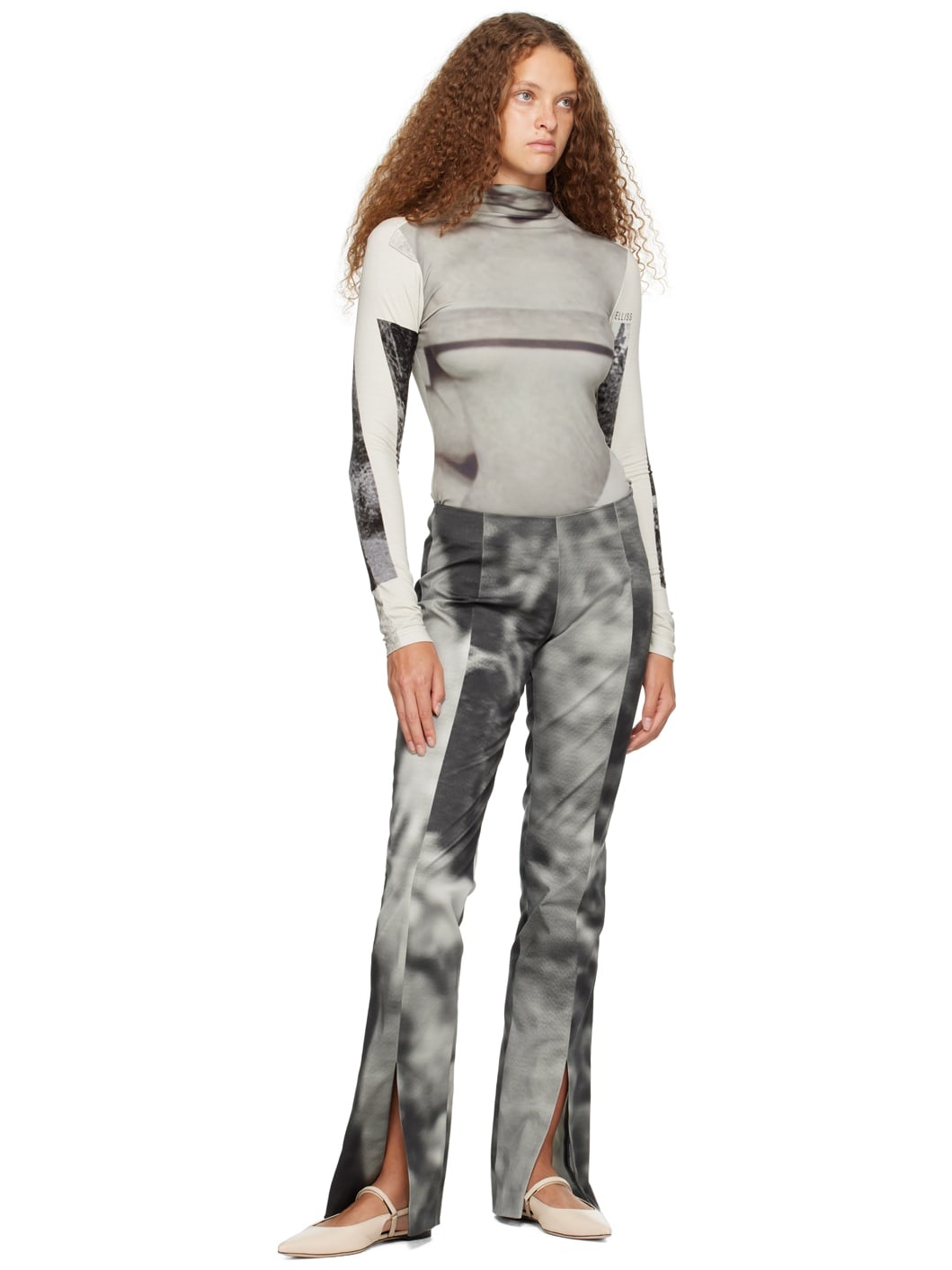 Gray Handsy Jeans - 4