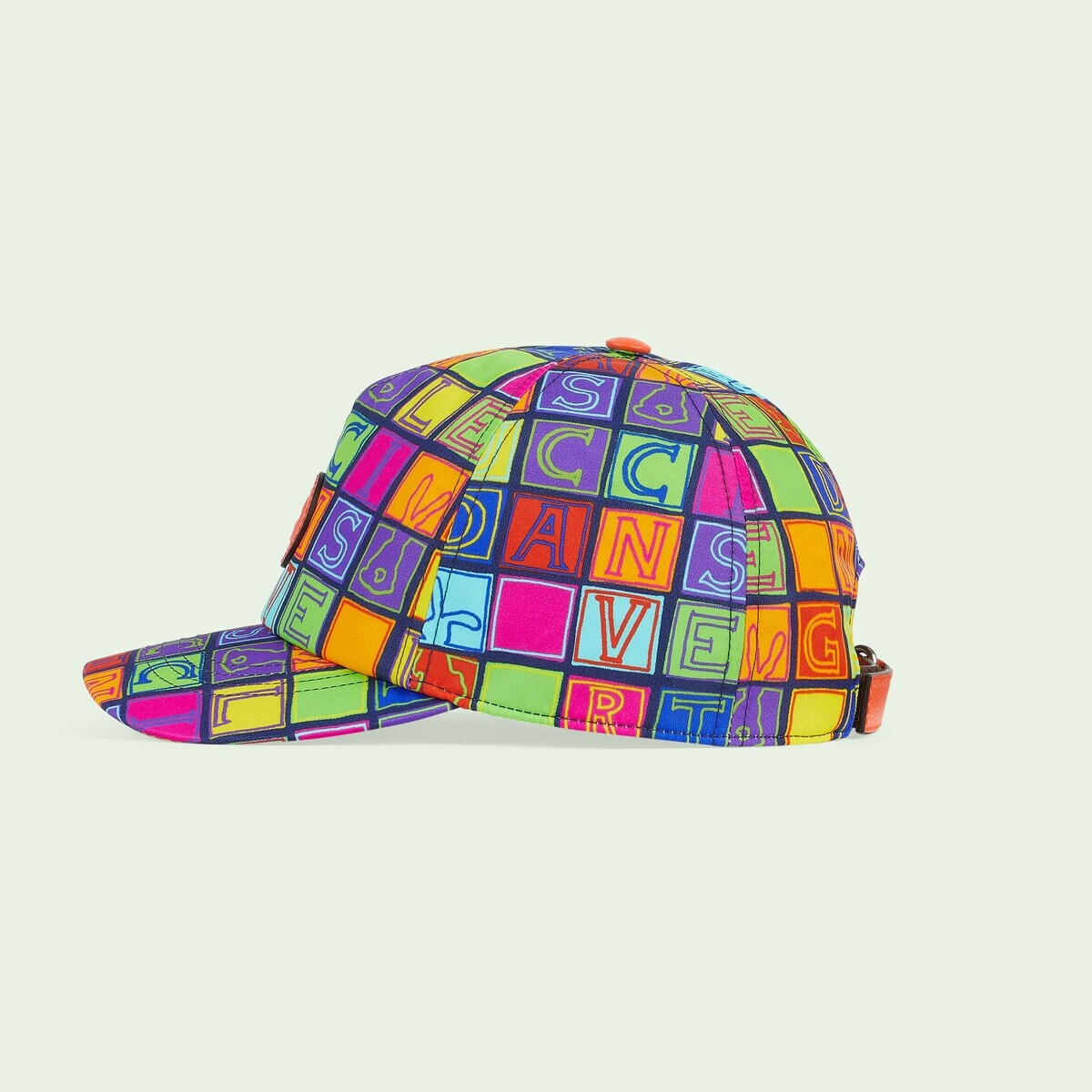 Cube bunny print baseball hat - 2