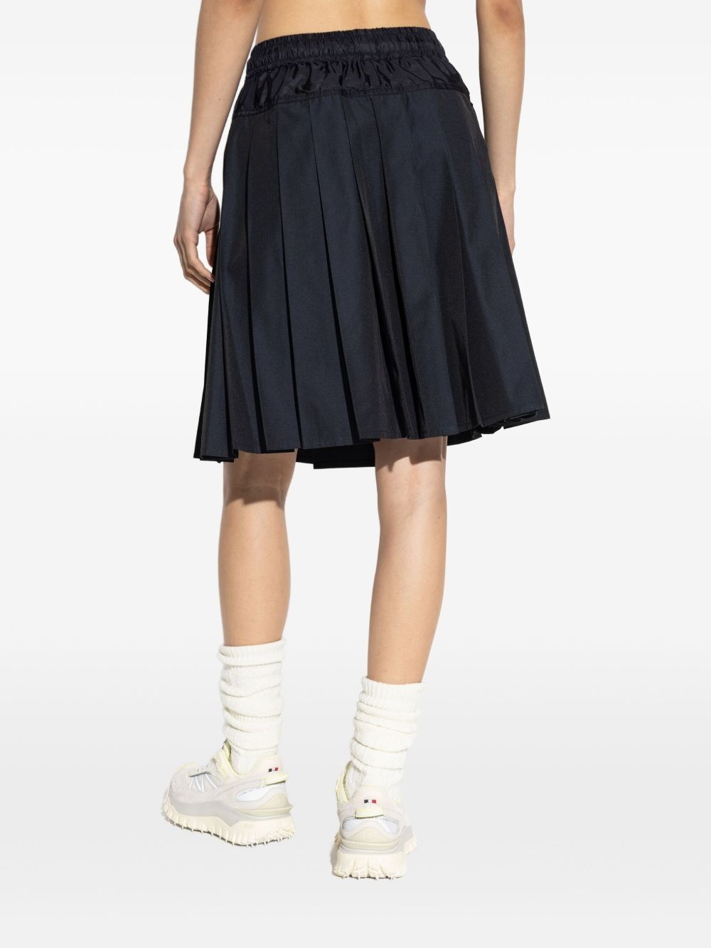 pleated drawstring skirt - 3