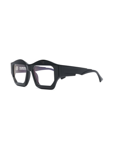 Kuboraum oversize square-frame glasses outlook