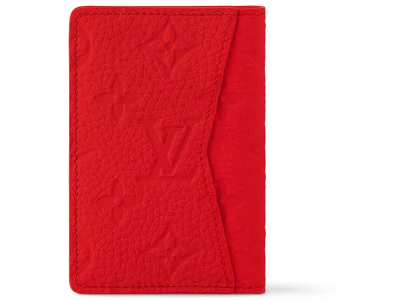 Louis Vuitton Pocket Organizer Taurillon Colormania Red - 2