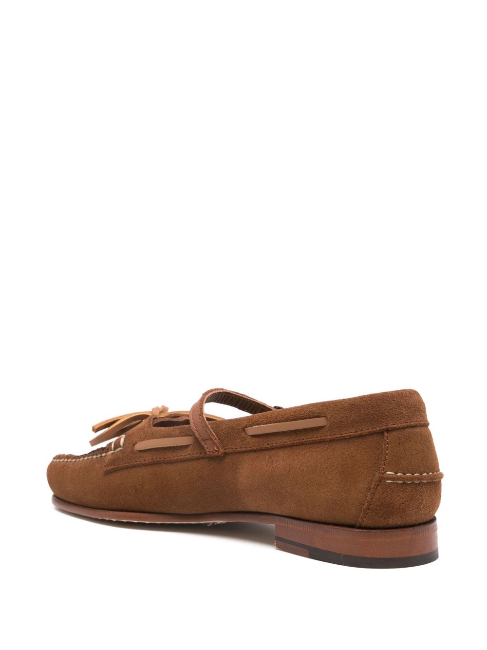 Lorea suede ballerina shoes - 3