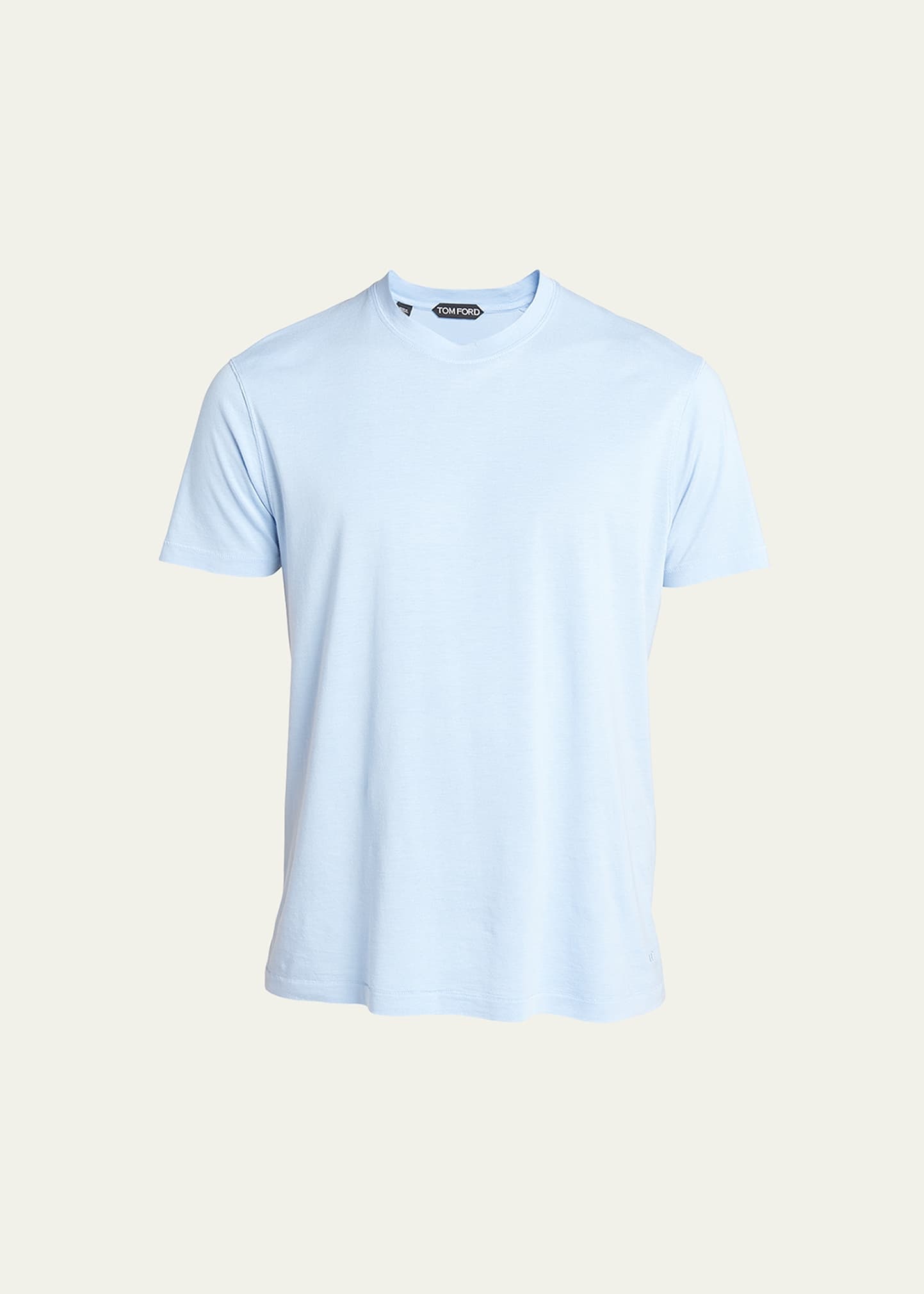 Men's Lyocell-Cotton Crewneck T-Shirt - 1