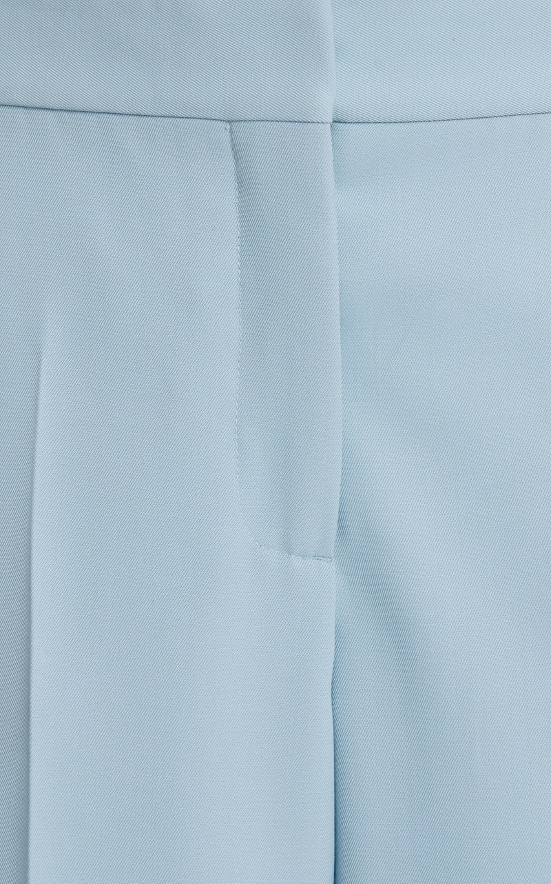 Wool Straight-Leg Pants blue 4